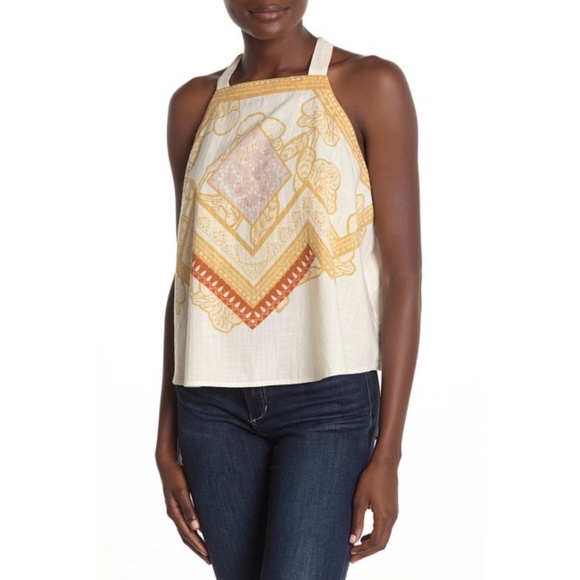 FP | Cool Cabana Bandana Pattern Sugar Combo Festival Crop Tank Top - Picture 2 of 13